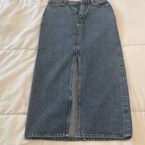 H&M Blue Denim Skirt